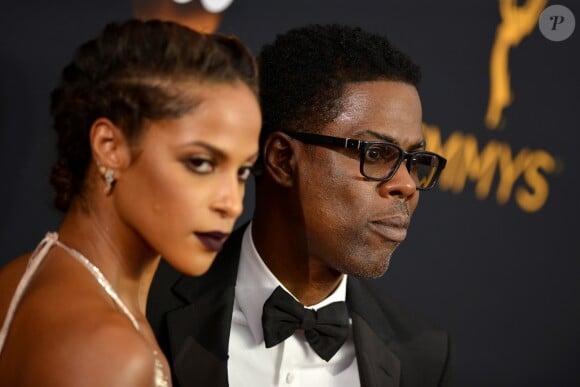Megalyn Echikunwoke et Chris Rock - 68e Annual Primetime Emmy Awards le 18 setembre 2016 à Los Angeles