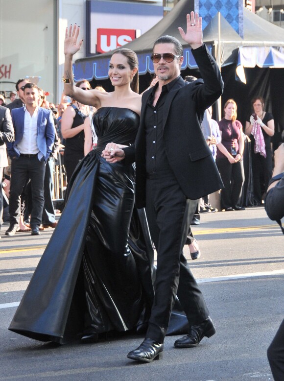 Angelina Jolie et Brad Pitt à Los Angeles le 28 mai 2014 à Cannes