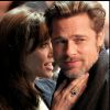 Angelina Jolie et Brad Pitt  - Avant-première de Megamind à Paris en 2010
