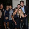 Laurence Roustandji, Zinedine Souale, sa compagne Caroline Faindt Emmanuelle Boirdon, Tristane Banon, son compagnon Pierre Lefèvre et Christophe Guillarmé lors de la soirée d'inauguration du nouvel hôtel de luxe "Nolinski" (Propriété du groupe EVOK) avenue de l'Opéra, à Paris, France, le 20 septembre 2016. © Denis Guignebourg/Bestimage20/09/2016 - Paris