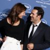 Doria Tillier et Nicolas Bedos - Soirée à l'occasion des 70 ans du tout premier festival de Cannes à l'école des Beaux Arts à Paris, le 20 Septembre 2016. © Dominique Jacovides/Bestimage