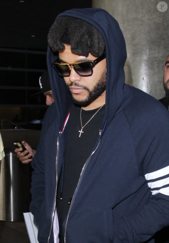 The Weeknd à l'aéroport de Los Angeles le 21 juillet 2016.