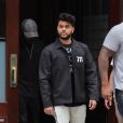 The Weeknd à la sortie de son hôtel à New York, le 2 juillet 2016