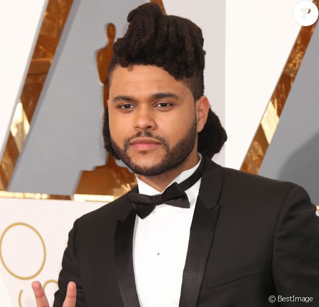 Abel Makkonen Tesfaye (The Weeknd) - Photocall de la 88ème cérémonie des Oscars au Dolby Theatre à Hollywood. Le 28 février 2016