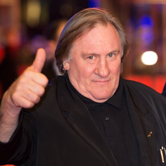 Gérard Depardieu - Première du film "Saint Amour" au 66e festival international du film de Berlin le 19 février 2016.