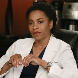 Kelly McCreary dans la saison 12 de "Grey'Anatomy", 2015/2016.