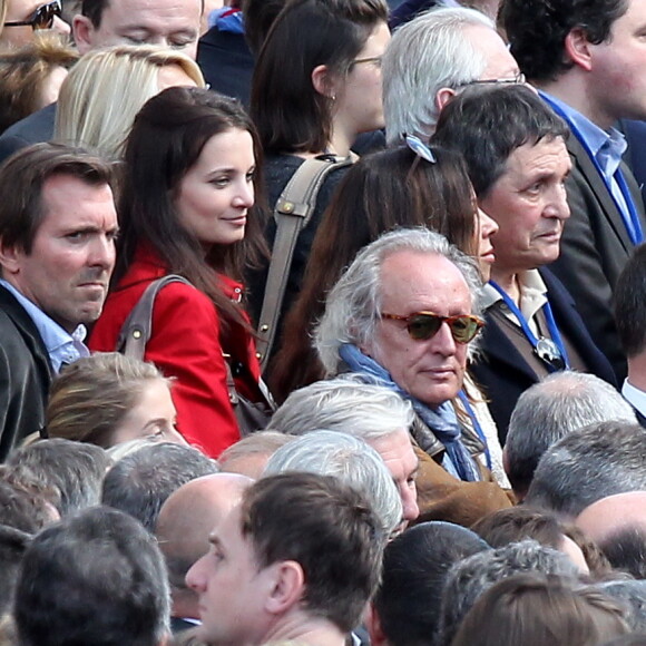 Didier Barbelivien - Rassemblement des partisans de Nicolas Sarkozy au Tocadéro, le 1er mai 2012.
