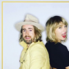 Taylor Swift et son coiffeur Gareth Bromell à l'anniversaire de Liberty Ross. Photo publiée sur Instagram, le 25 septembre 2016