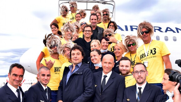 Jean Dujardin: Le "roi de la casse" fait le show à Nice et Hossegor pour Brice 3
