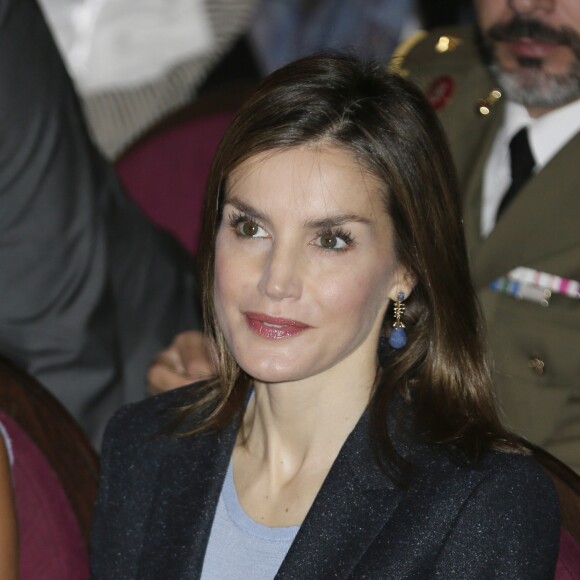 La reine Letizia d'Espagne lors du congrès Save Food 2016 à Madrid le 26 septembre 2016