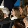 La reine Letizia d'Espagne lors de la Journée mondiale de la lutte contre le cancer à Barcelone le 22 septembre 2016.