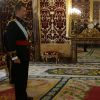 Le roi Felipe VI d'Espagne reçoit des lettres de créance au palais à Madrid le 22 septembre 2016.