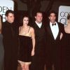Le cast de Friends aux Golden Globes 1998.