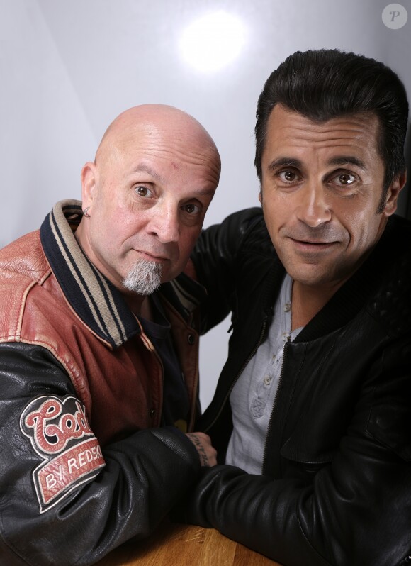 Portraits de Bébert et Michel Papain (du groupe Les Forbans) 2016