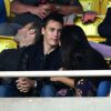 Louis Ducruet et sa compagne Marie assistent au match de football de la Ligue des Champions (phase de groupes) "Monaco contre Leverkusen (1-1)" au stade Louis II à Monaco. Le 27 septembre 2016. ©Bruno Bébert/Bestimage