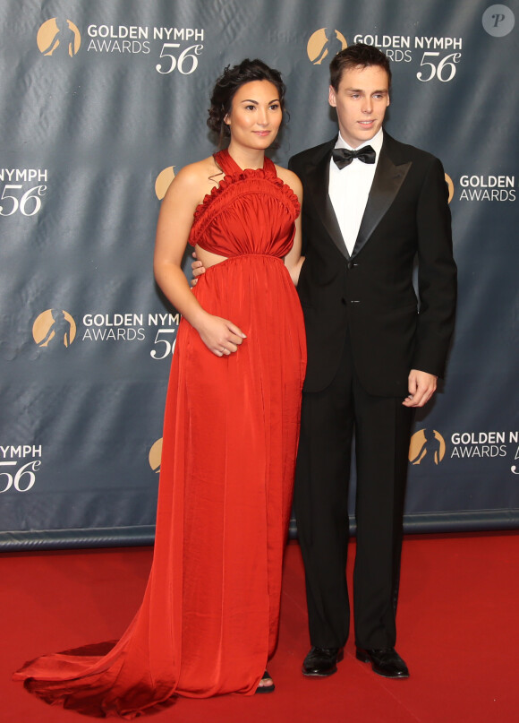 Louis Ducruet et sa compagne Marie à la soirée de clôture du 56ème Festival de télévision de Monte-Carlo, le 16 Juin 2016. © Denis Guignebourg/BestImage