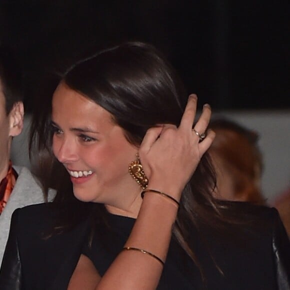 Louis Ducruet et sa compagne Marie, la princesse Stéphanie de Monaco, Pauline Ducruet - 40ème Festival International du Cirque de Monte-Carlo au chapiteau de Fontvieille à Monaco, le 15 janvier 2016. © Bruno Bebert/ Pool Monaco/Bestimage