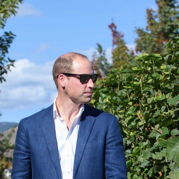 Le prince William et Kate Middleton, duc et duchesse de Cambridge, ont pris part à un festival gastronomique, "A Taste of British-Colombia", sur Mission Hill à Kelowna dans la vallée de l'Okanagan, au matin du quatrième jour de leur visite officielle au Canada, le 27 septembre 2016