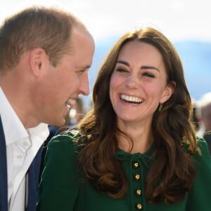 Le prince William et Kate Middleton, duc et duchesse de Cambridge, ont pris part à un festival gastronomique, "A Taste of British-Colombia", sur Mission Hill à Kelowna dans la vallée de l'Okanagan, au matin du quatrième jour de leur visite officielle au Canada, le 27 septembre 2016