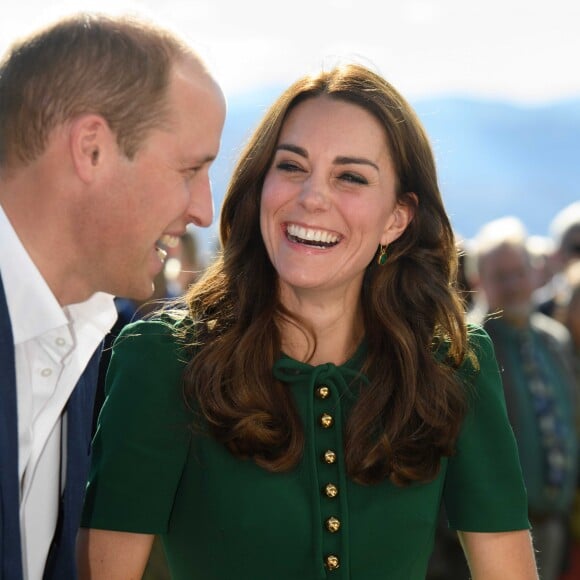 Le prince William et Kate Middleton, duc et duchesse de Cambridge, ont pris part à un festival gastronomique, "A Taste of British-Colombia", sur Mission Hill à Kelowna dans la vallée de l'Okanagan, au matin du quatrième jour de leur visite officielle au Canada, le 27 septembre 2016