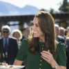 Le prince William et Kate Middleton, duc et duchesse de Cambridge, ont pris part à un festival gastronomique, "A Taste of British-Colombia", sur Mission Hill à Kelowna dans la vallée de l'Okanagan, au matin du quatrième jour de leur visite officielle au Canada, le 27 septembre 2016