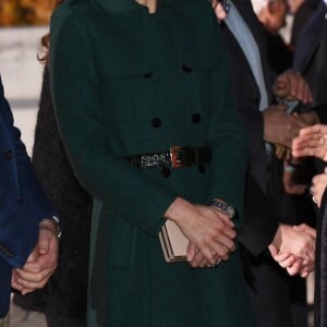 Le prince William et Kate Middleton, duc et duchesse de Cambridge, lors du ''Yukon arts events'' au centre culturel Kwanlin Dunn à Whitehorse, au quatrième jour de leur visite officielle au Canada, le 27 septembre 2016.