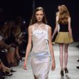 Défilé Guy Laroche (collection prêt-à-porter printemps-été 2017) au Palais de Tokyo. Paris, le 28 septembre 2016.
