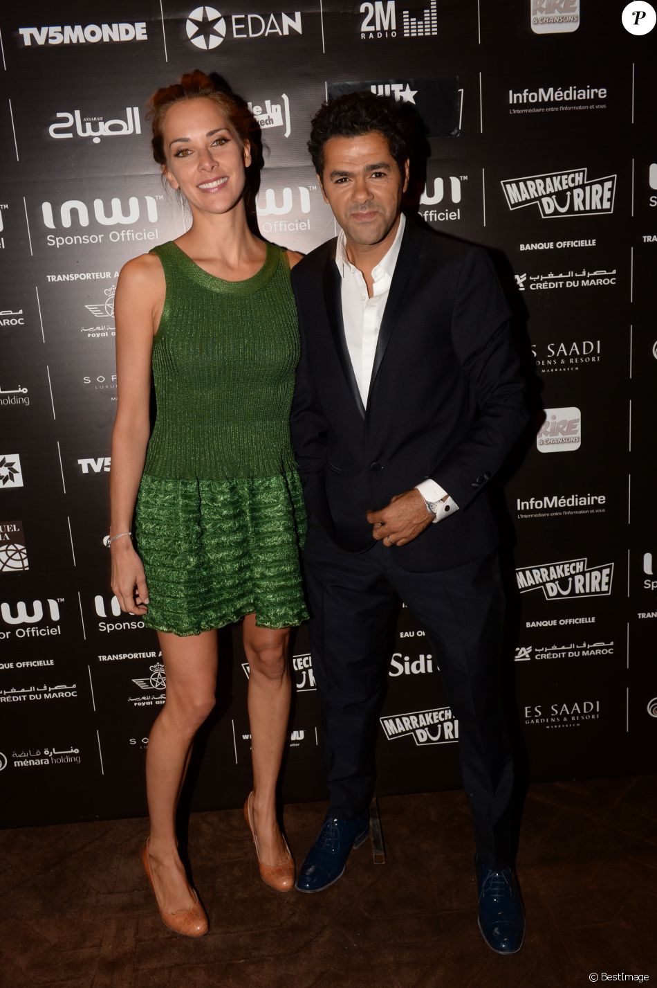 jamel-debbouze-et-sa-femme-m-lissa-theuriau-arrivant-au-gala-du