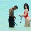 Exclusif - Kylie Jenner et son compagnon Tyga aux Bahamas le 12 août 2016. Kylie Jenner a soufflé les bougies de ses 19 ans le 10 août 2016.
