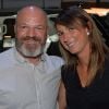 Philippe Etchebest et Pénélope Leprevost à la soirée Jaguar et Land Rover à l'occasion de l'ouverture du 119ème édition du Mondial de l'Automobile 2016 au Paris Expo Porte de Versailles à Paris, France, le 29 septembre 2016.