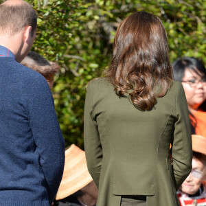 Le prince William et la duchesse Catherine de Cambridge étaient en visite sur l'archipel Haida Gwaii au Canada le 30 septembre 2016.