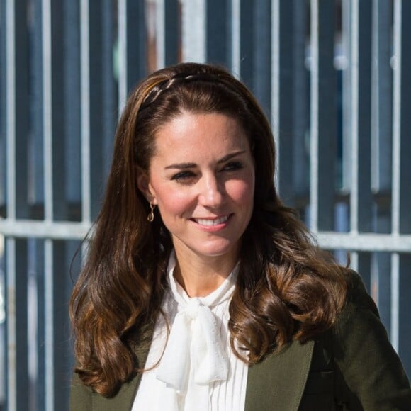 Le prince William et la duchesse Catherine de Cambridge étaient en visite sur l'archipel Haida Gwaii au Canada le 30 septembre 2016.