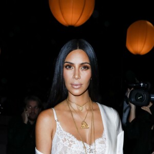 Kim Kardashian - Défilé Givenchy par Riccardo Tisci (collection prêt-à-porter printemps-été 2017) à Paris, le 2 octobre 2016. © Olivier Borde/Bestimage