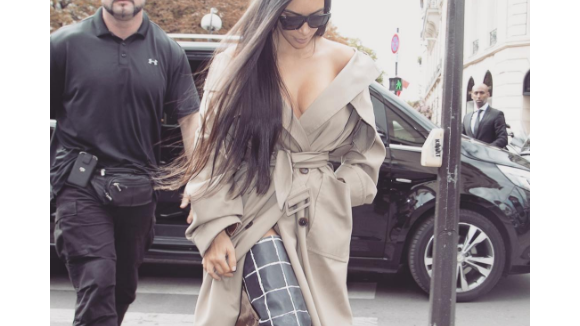 Kim Kardashian à Paris, le dimanche 2 octobre 2016.