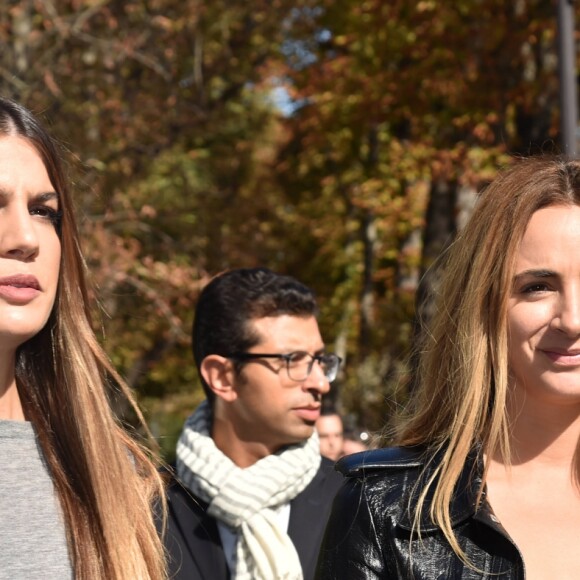 Bianca Brandolini D'Adda et Alexia Niedzielski - People arrivant au défilé de mode "Giambattista Valli", collection prêt-à-porter Printemps-Eté 2017 à Paris, le 3 octobre 2016. © Lionel Urman/Bestimage  Arrivals at Giambattista Valli fashion show Spring/Summer ready-to-wear 2017 in Paris, on October 3, 2016.03/10/2016 - Paris