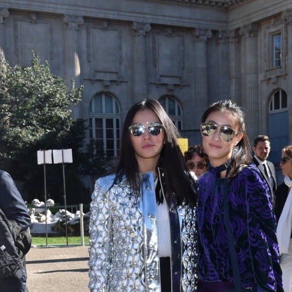 Tina Leung - People arrivant au défilé de mode "Giambattista Valli", collection prêt-à-porter Printemps-Eté 2017 à Paris, le 3 octobre 2016. © Lionel Urman/Bestimage  Arrivals at Giambattista Valli fashion show Spring/Summer ready-to-wear 2017 in Paris, on October 3, 2016.03/10/2016 - Paris