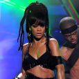 Rihanna en concert pour la saison 11 du télé-crochet 'American Idol' à Los Angeles le 23 mai 2012