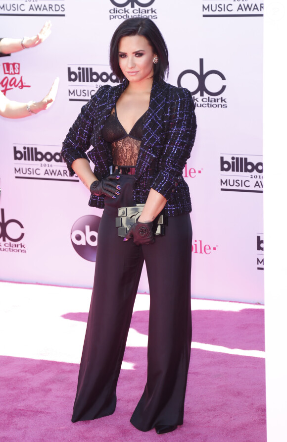 Demi Lovato à la soirée Billboard Music Awards à T-Mobile Arena à Las Vegas, le 22 mai 2016