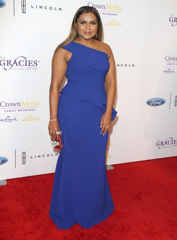 Mindy Kaling à la 41ème soirée des Gracies Awards à l'hôtel The Beverly Wilshire à Beverly Hills, le 24 mai 2016