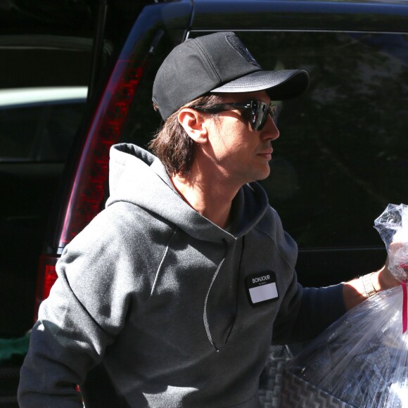 Jonathan Cheban est allé rendre visite à sa meilleure amie Kim Kardashian à New York, le 4 octobre 2016