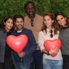 Exclusif - Jamel Debbouze et sa femme Mélissa Theuriau, Omar Sy et sa femme Hélène Sy, Leïla Bekhti - J.M Weston organise un vide grenier caritatif au profit de l'association "CéKeDuBonheur", association présidée par Hélène Sy et qui déploie toute son énergie afin d'améliorer la qualité de vie des enfants et adolescents hospitalisés. De nombreux artistes ont répondu présent une fois de plus à l'appel de l'association, le 2 octobre 2016 à Paris. © Cyril Moreau/Bestimage