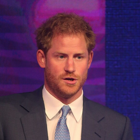 Le prince Harry à la soirée WellChild Awards à Londres le 3 octobre 2016.
