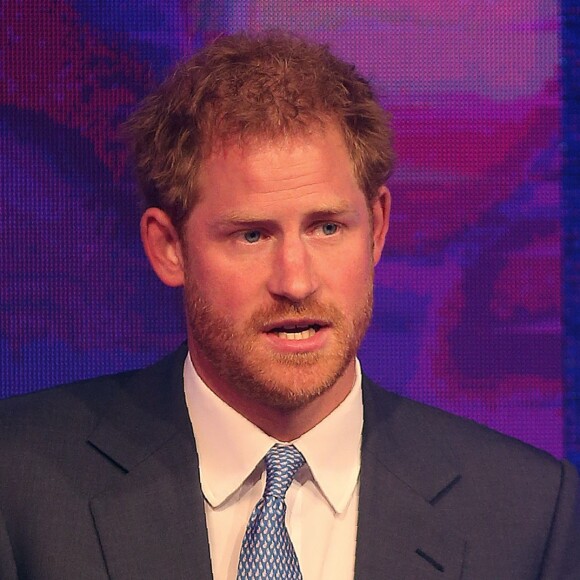 Le prince Harry à la soirée WellChild Awards à Londres le 3 octobre 2016.