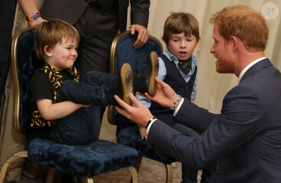 Le prince Harry à la soirée WellChild Awards à Londres le 3 octobre 2016.
