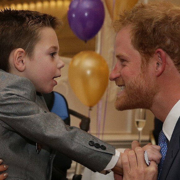 Le prince Harry à la soirée WellChild Awards à Londres le 3 octobre 2016.