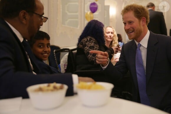 Le prince Harry à la soirée WellChild Awards à Londres le 3 octobre 2016.