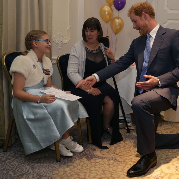 Le prince Harry à la soirée WellChild Awards à Londres le 3 octobre 2016.