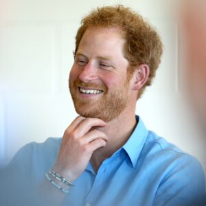 Le prince Harry a rendu visite à l'association caritative "Transition Extreme Sports" à Aberdeen le 20 septembre 2016