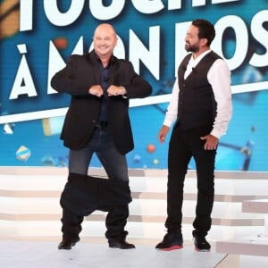 Exclusif -Cauet et Cyril Hanouna - Enregistrement de la première émission de la rentrée de Touche pas à mon poste (TPMP) sur C8 à Paris le 5 septembre 2016. © Dominique Jacovides / Bestimage