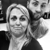 Valérie Damidot et Christian Millette le 7 octobre 2016 dans les coulisses de "Danse avec les stars 7" (TF1)